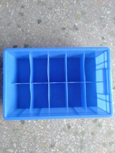 4#高10格分隔塑料零件盒