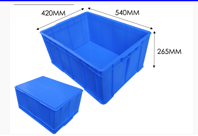   識別廣東塑料周轉(zhuǎn)箱，帕仂特 有絕招